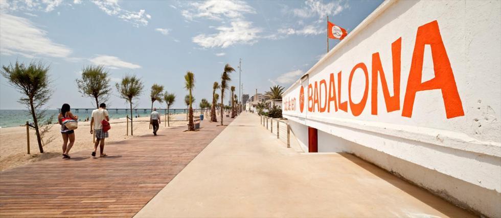 Apartmán Barcelona Badalona Playa Terraza Exteriér fotografie
