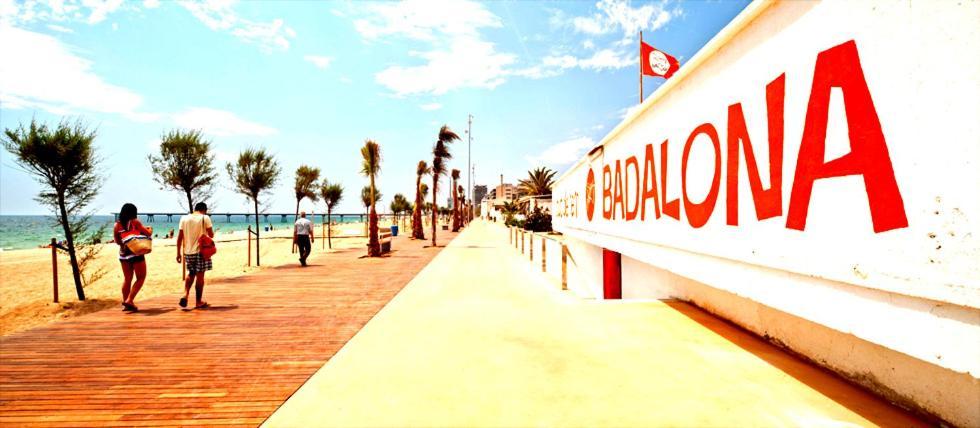 Apartmán Barcelona Badalona Playa Terraza Exteriér fotografie